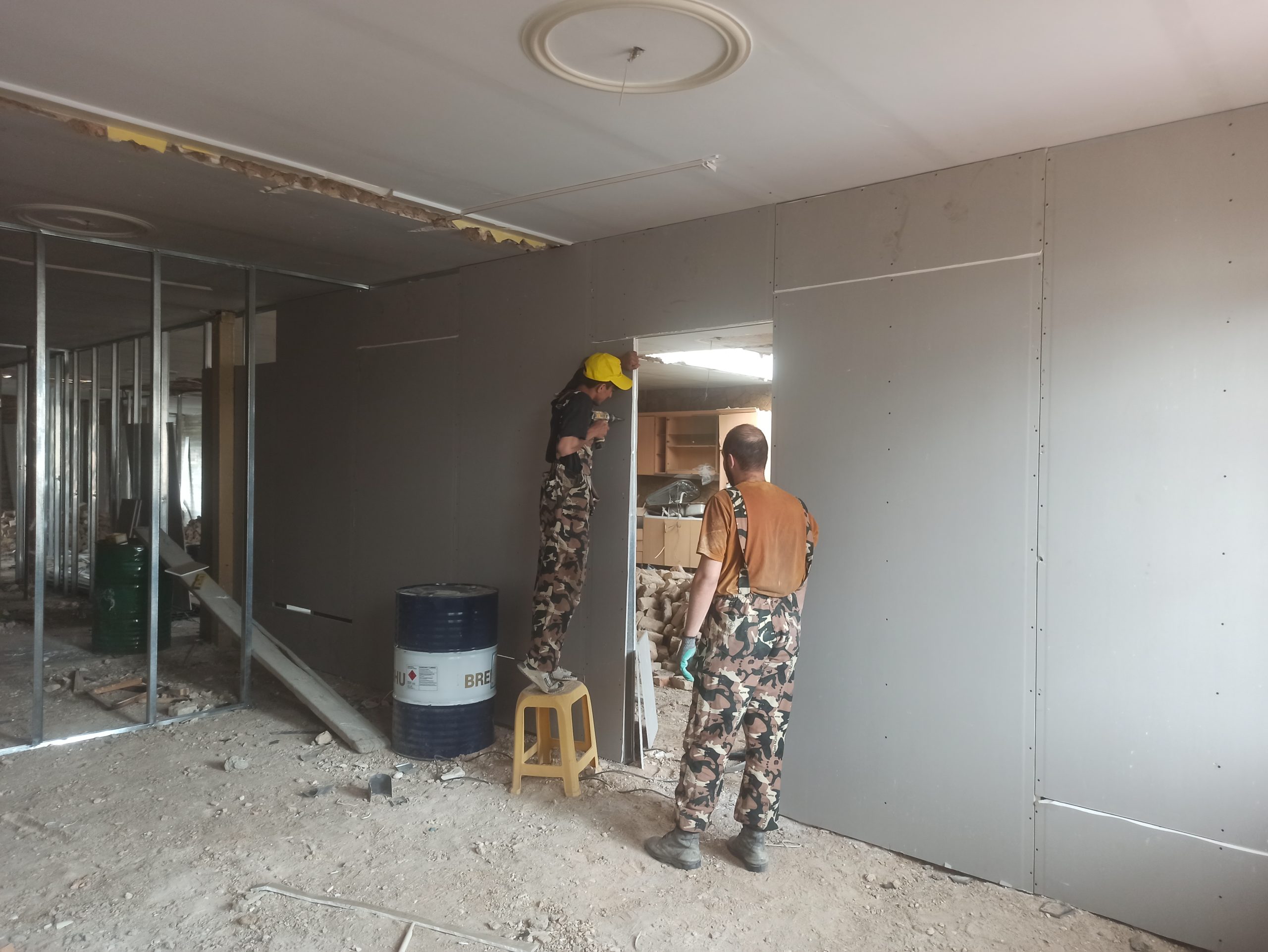 دیوار کناف یا درایوال سیستم چیست