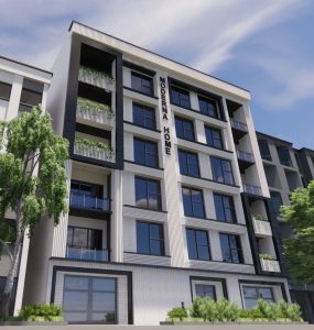 طراحی نما ساختمان مدرناهوم